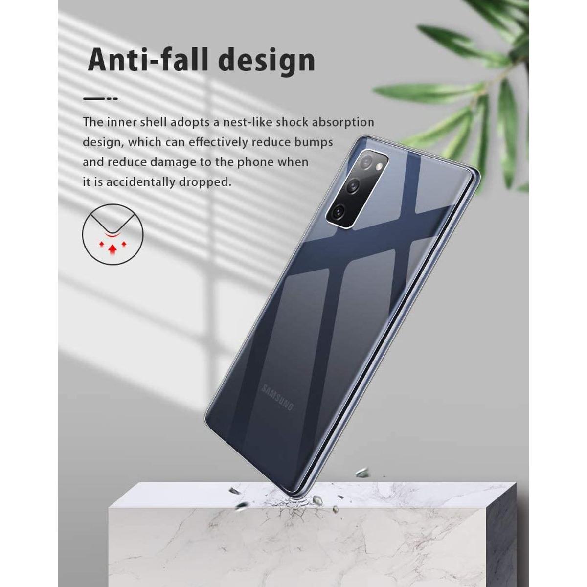 Thumbnail - König Design Handyhülle für Samsung Galaxy S20 FE Schutzcase Backcover Bumper Transparent (Samsung Galaxy S20 FE), Smart...