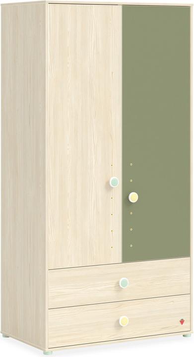 Actual product image Cilek Closet Montes Natural 2 doors (101.53 cm)