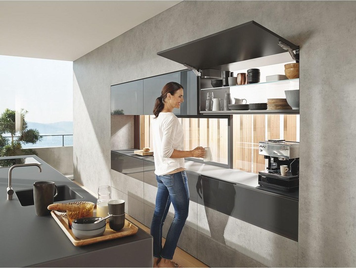 Produktbild Blum Abdeckkappen-Set Hochklappe AVENTOS HK top / TIP-ON (1 Stk.)