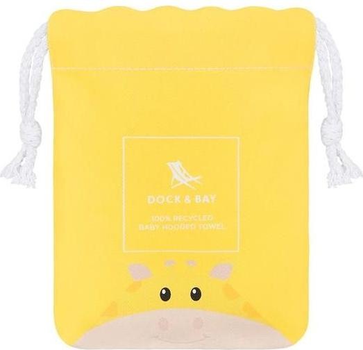 Actual product image Dock & Bay Towel BABY HOODIE