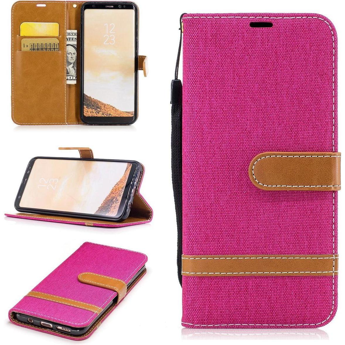 König Design Hülle Handy Schutz für Samsung Galaxy S8 Case Cover Tasche Wallet Etui Bumper (Samsung Galaxy S8+), Smartph...