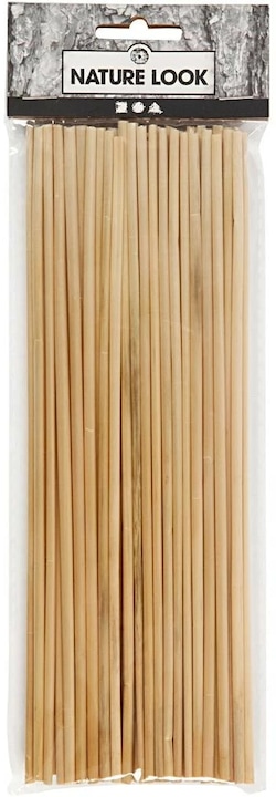 Produktbild Creativ Company Deko-Bastelset Strohhalme (50 x)