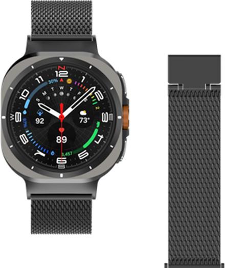 Image du produit Just in Case Stahl-Armband Silk Black (Acier inoxydable)