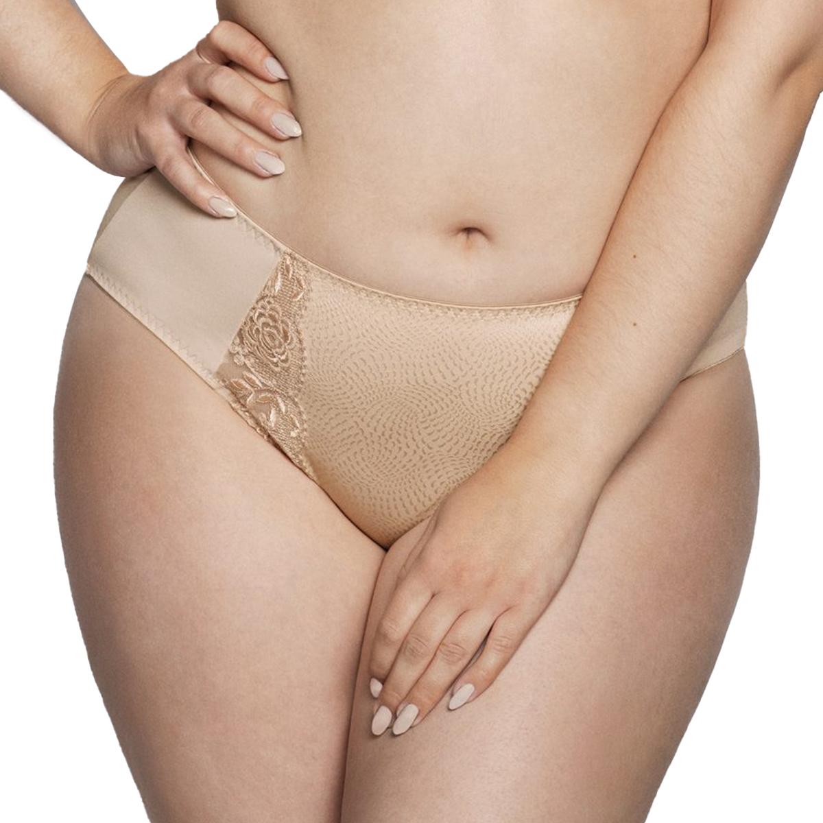Ulla, Damen, Unterhosen, Ella Slip, Beige, (52, Einzelpack)