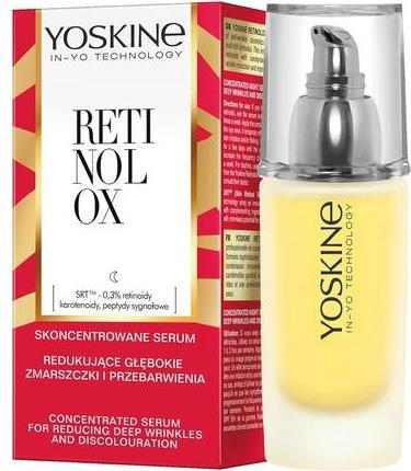 Yoskine Retinolox Konzentriertes Nachtserum zur Reduzierung von tiefen Falten und Verfärbungen (30 ml)