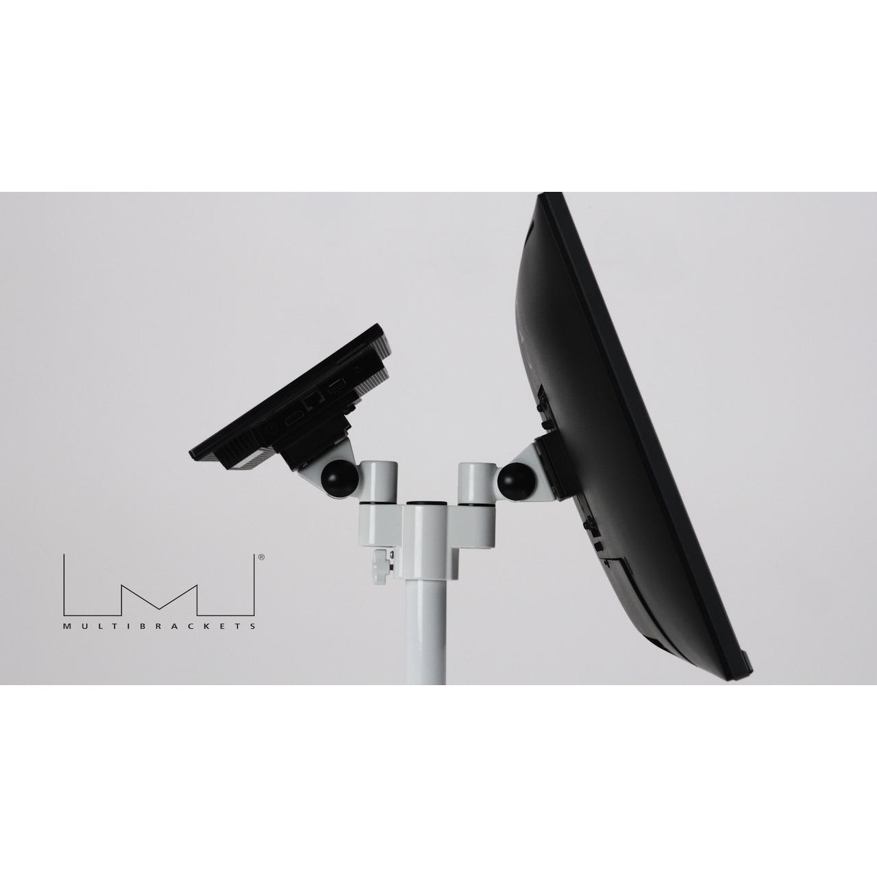 Thumbnail - Multibrackets Monitor-Adapterplatte (Tisch, 60"), Monitor Halterung, Schwarz