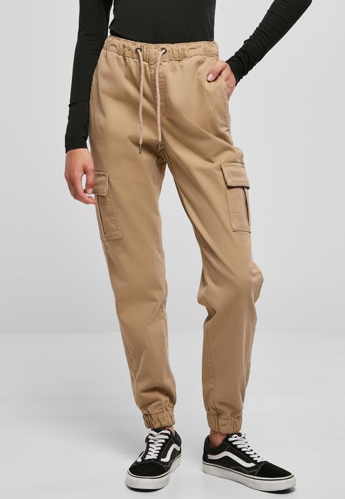 Actual product image Urban Classics Ladies High Waist Cargo Comfort Jogging Pants - 16932 (3XL)