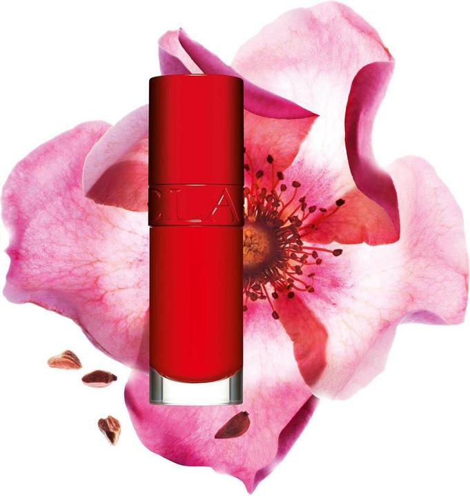 Actual product image Clarins Lip Comfort Oil - Anniversary N54 Iconic Red (Lip oil, 7 ml)