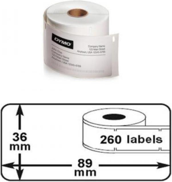 Produktbild Dymo S0722410 Adress-Etiketten (3.60 cm)