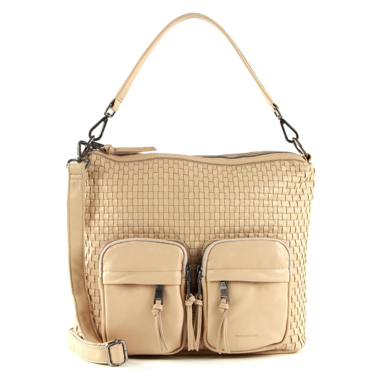 FredsBruder, Damen, Handtasche, All Day Collection Noon Shoulder Bag, Beige