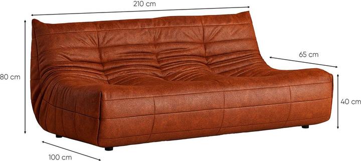 Produktbild Atelier del Sofa Bocek (3-Sitzer)