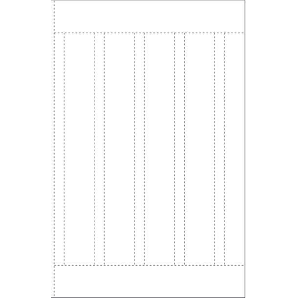 Hager Bezeichnungsblatt GZ31A Gamma, Serverschrank Zubehör, Weiss