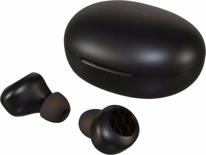 Actual product image realme buds Q2 black (ANC, 20 h, Cable)