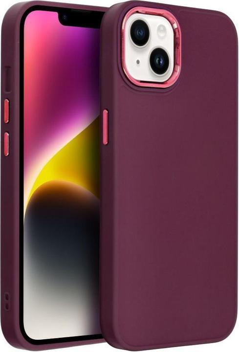 Actual product image OEM Back panel cover FRAME Case for XIAOMI Redmi 13C / POCO C65 purple (Xiaomi Redmi 13C, Xiaomi Poco C65)