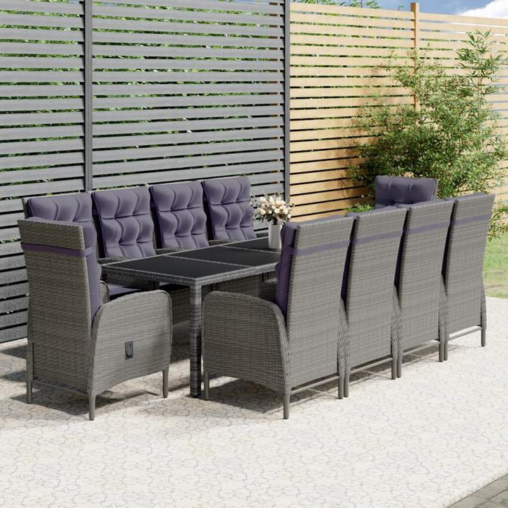 Produktbild vidaXL Garten Essgruppe (250 x 100 x 75 cm)