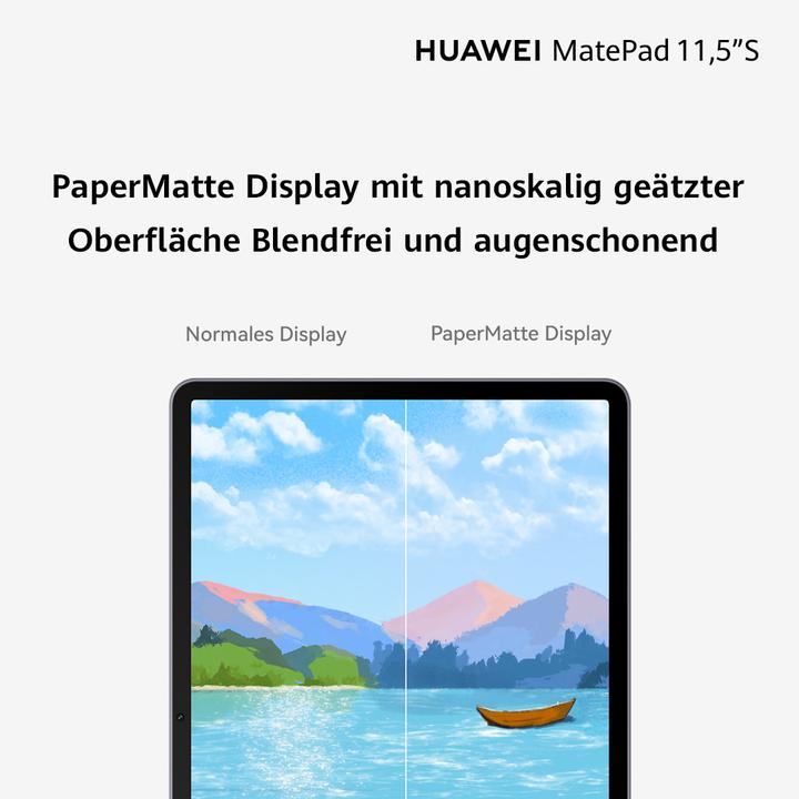 Actual product image Huawei Matepad 11.5" S (WLAN only, 11.50", 256 GB, Black, Grey, Space grey)