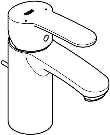 Image du produit Grohe Einhand-Waschtischbatterie EUROSTYLE COSMOPOLITAN