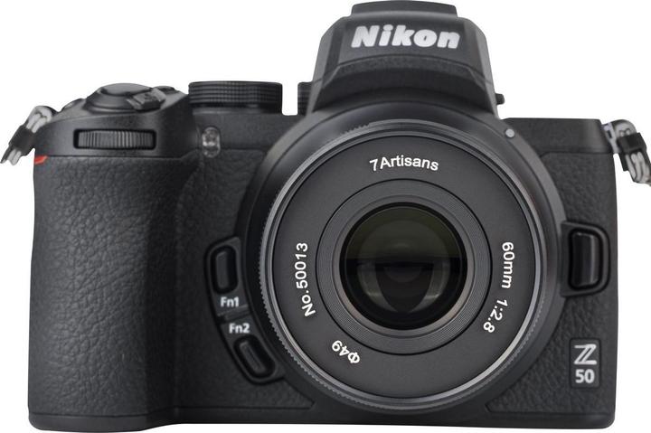 Image du produit 7artisans 60mm f/22 - 2,8 II, Nikon Z (Nikon Z, APS-C / DX)