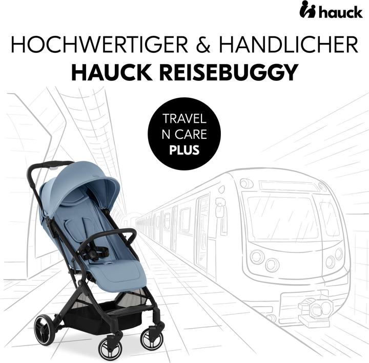 Actual product image Hauck Travel N Care Plus Dusty Blue