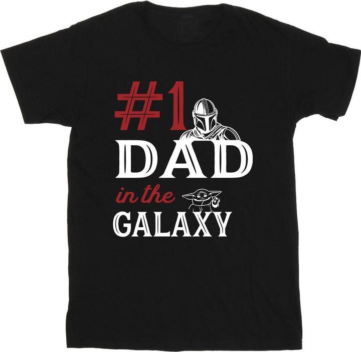 Immagine prodotto Star Wars Mandalorian Number One Dad Maglietta Uomo (S)