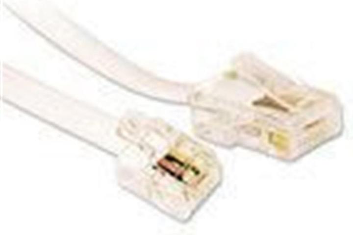 Image du produit MicroConnect RJ11-RJ45 3M M/M Blanc