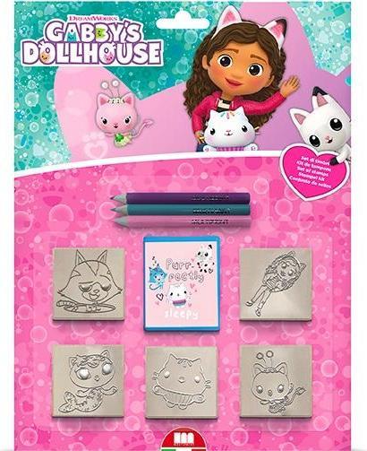 Diamond Dotz Gabis Katzenhaus – 5 Briefmarken