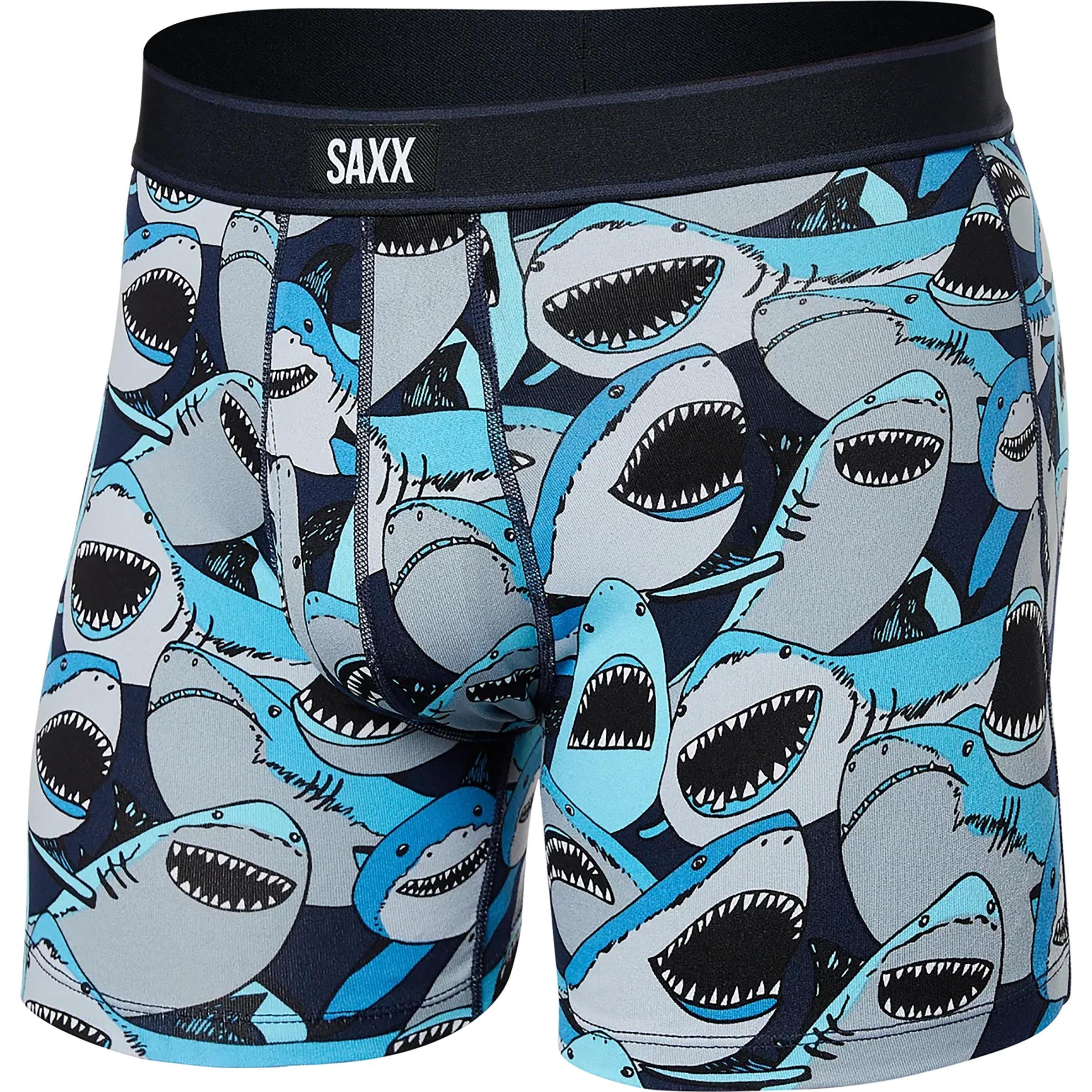 SAXX, Herren, Unterhosen, Daytripper Boxer Brief Fly, Blau, (M)