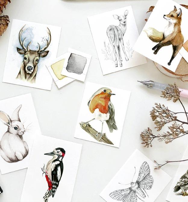 Immagine prodotto Das wundervolle Buch der Waldmotive (Tedesco, Tanja Geier, 2021)