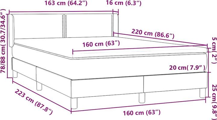 Image du produit vidaXL Carey (160 x 220 cm)