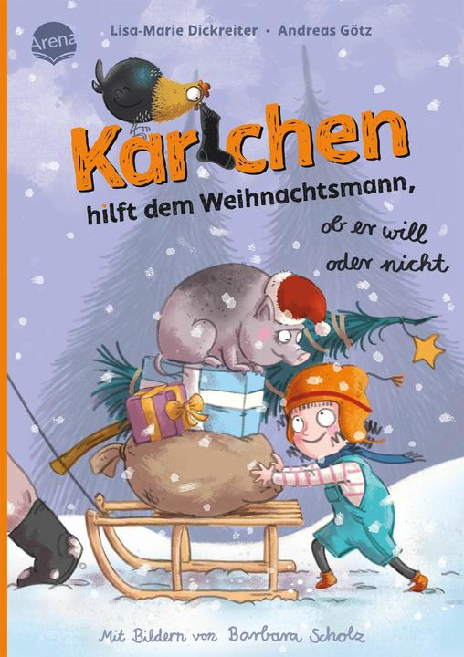 Arena Karlchen hilft … – Karlchen hilft dem Weihnachtsmann – ob e (Andreas, Barbara/Götz, Thick rider, Lisa-Marie/Scholz, German)