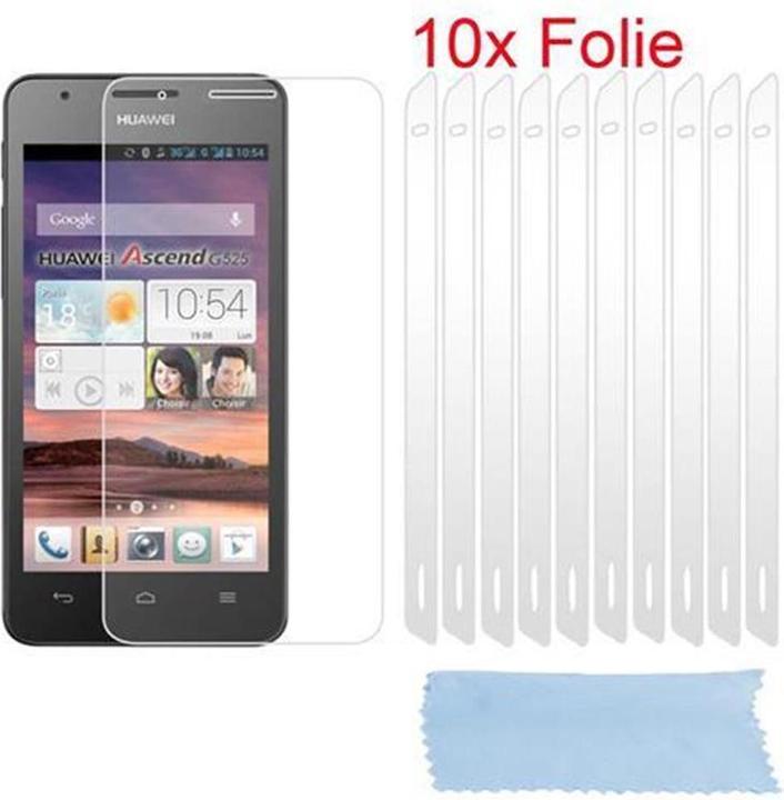 Produktbild Cadorabo 10x Schutzfolie (1 Stück, Huawei Ascend G520, Huawei Ascend G525, Huawei Ascend G510)