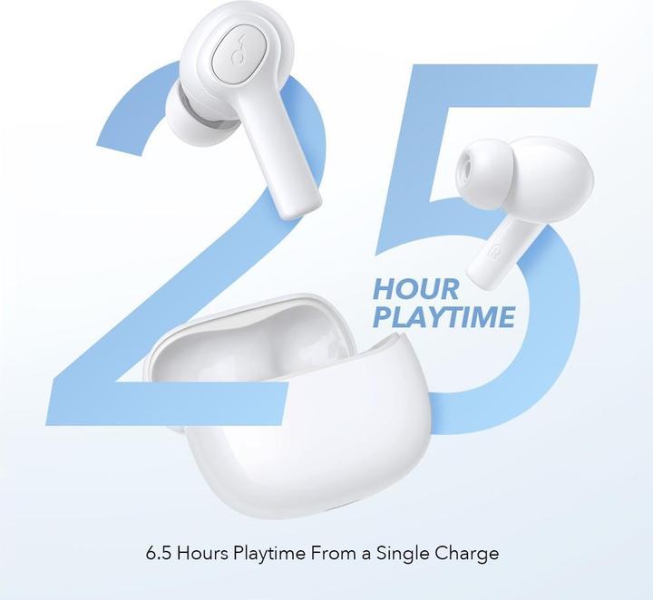 Produktbild soundcore EUFY R100 White (ANC, Kabellos)