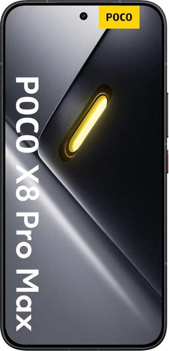 Produktbild Xiaomi Smartphone MOBILE PHONE X8 PRO MAX/12/256GB BLACK MZB0NC9EU (256 GB, Black, Schwarz, 6.83", 5G)