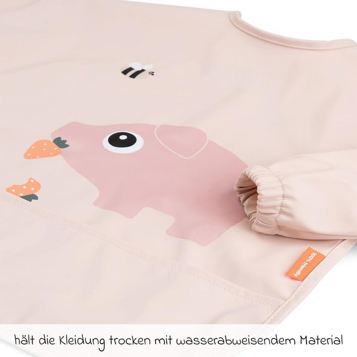 Produktbild Done by Deer Lätzchen Ärmel-Lätzchen - wasserdicht - Tiny Farm (6 Monate)