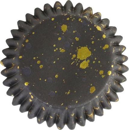 Image du produit PME Moules à cupcakes noir & or (5 cm)