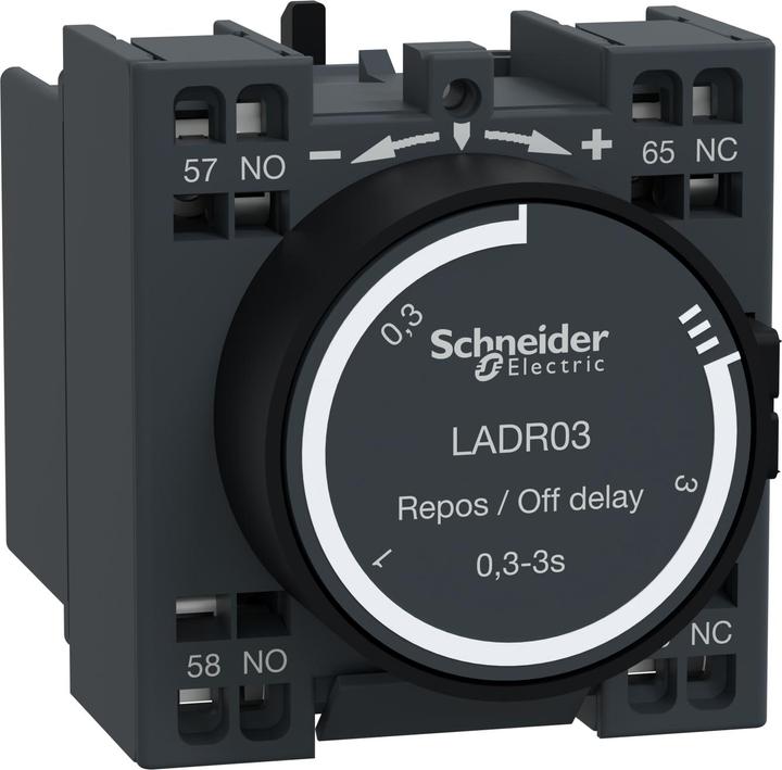 Actual product image Schneider Electric Time block, release-delayed, 0.10- LADR03