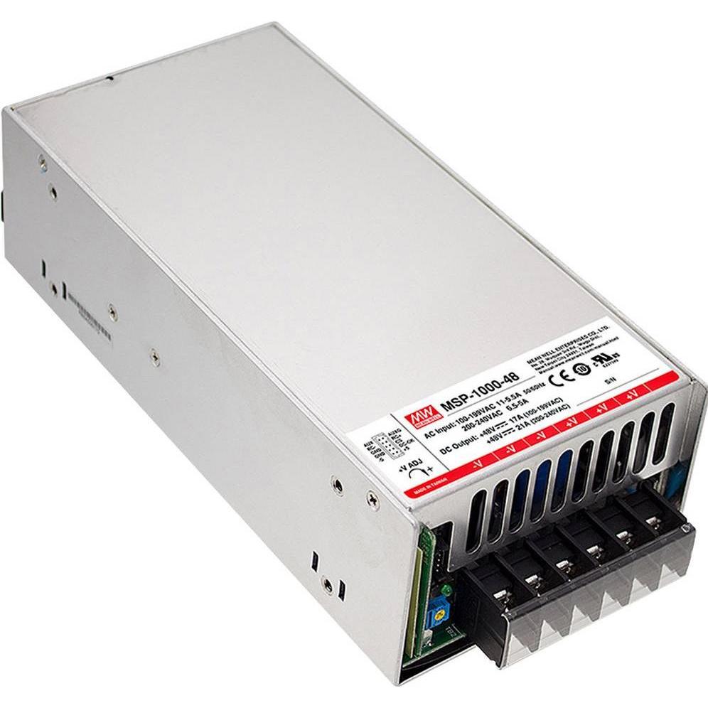 MeanWell, Spannungswandler, Schaltnetzteile Serie MSP-1000 Medical Enclosed Single Output Leistung: 1000W