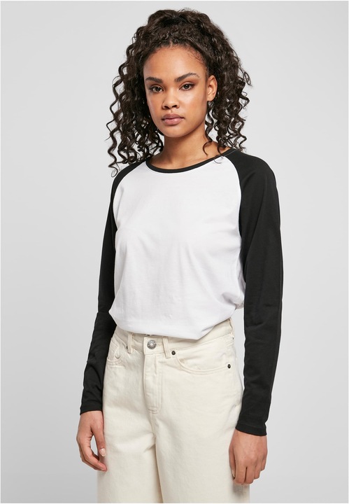 Produktbild Urban Classics Ladies Contrast Raglan Longsleeve (M)