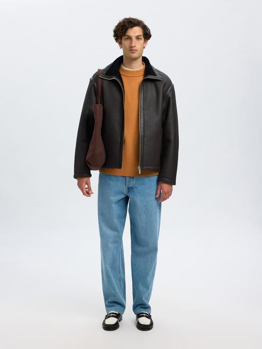 Produktbild Selected Homme Woll-Kaschmir-Mix Strickpullover (M)