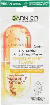Actual product image Garnier Skin Naturals Ampoule Sheet Mask