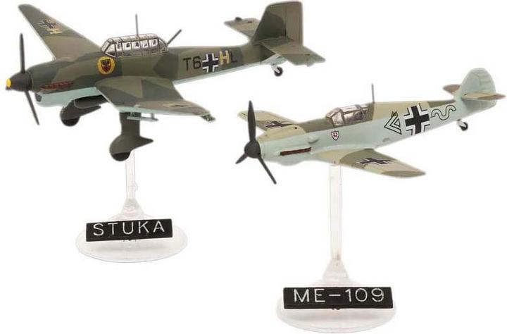 Actual product image Revell Messerschmitt Bf109E & Junkers Ju87B Stuka