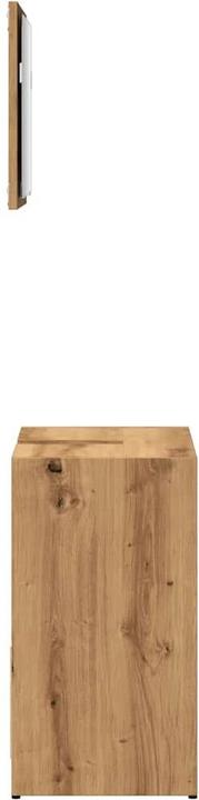 Actual product image vidaXL 2-tlg. Badmöbel-Set Artisan-Eiche Holzwerkstoff