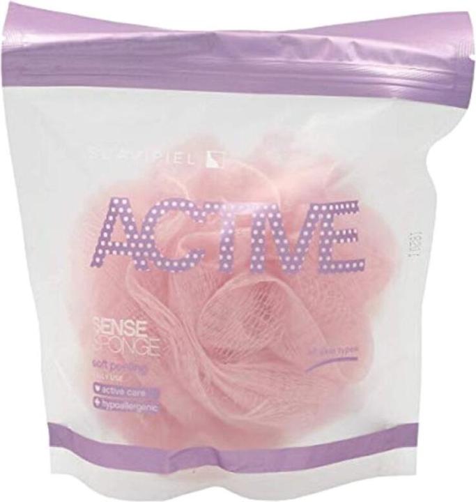 Actual product image Suavipiel ACTIVE ESPONJA flor bath soft peeling