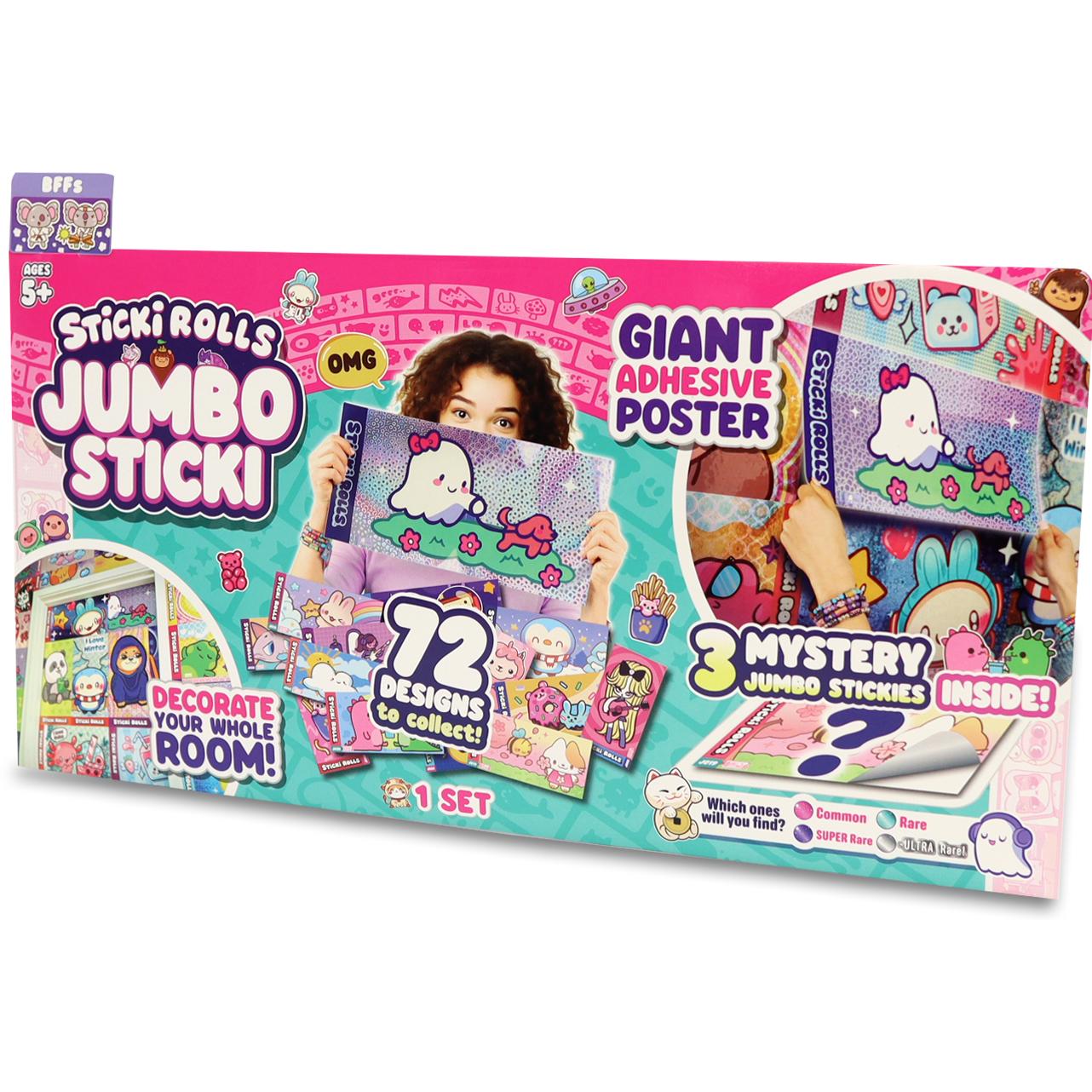 Sky Castle, Sticker, Sticki Rolls - Jumbo 3 pack (JS300)
