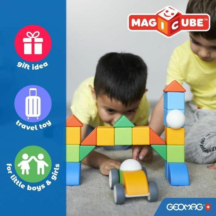Actual product image Geomag Magicube Blocks Stacking