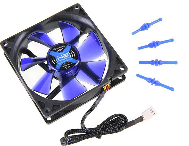 Produktbild Noiseblocker BlackSilent Fan XE1 (92 mm, 1x)