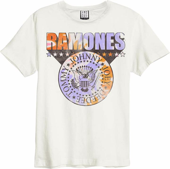Actual product image Amplified Ramones Shield Tshirt (M)