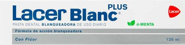 Actual product image Lacer Blanc Plus Toothpaste 125ml (125 ml)