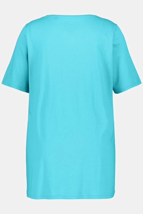 Actual product image Ulla Popken Essential Front Pleat Tee (60)