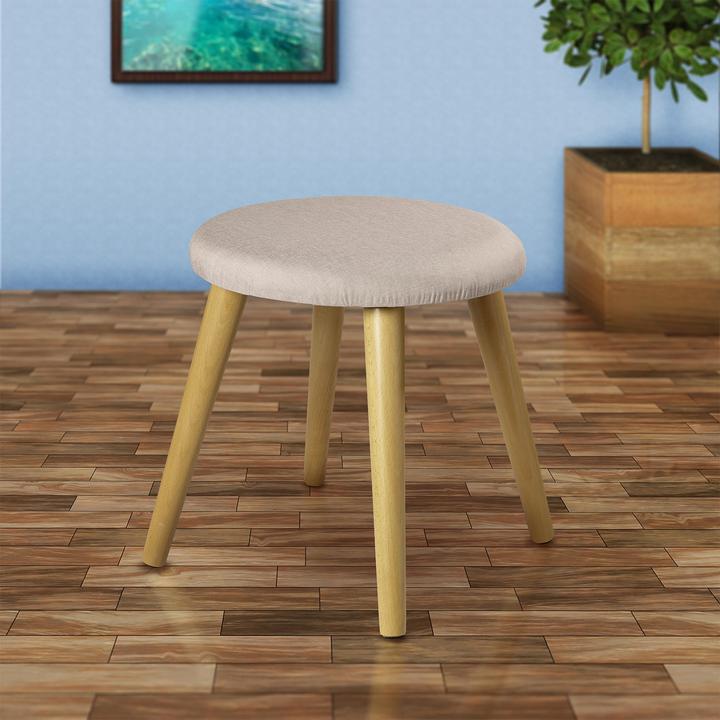 Produktbild Echtwerk Hocker Scandi EW-SH-0495 creme